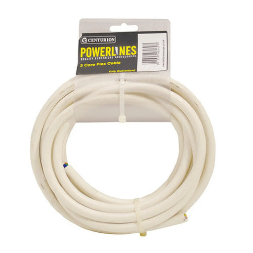 2.5mm 3 Core Round Flex Cable, 100m