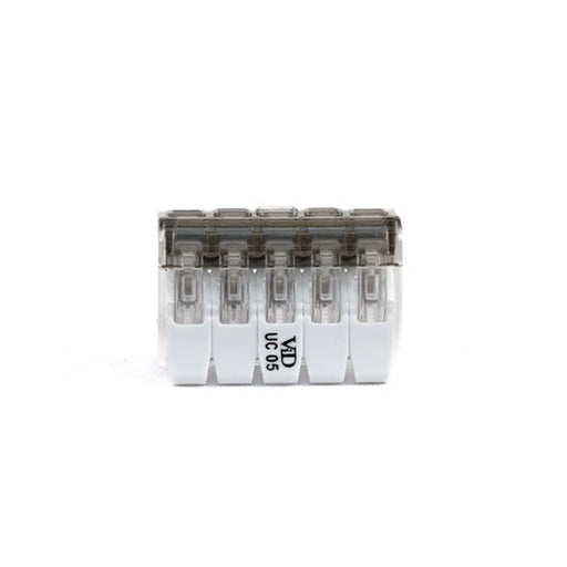 5-Pole Compact Lever Connector - Pack of 5