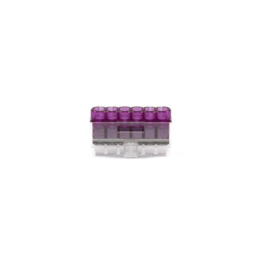 6-Pole Pushwire Connector 10pk - Pack of 5