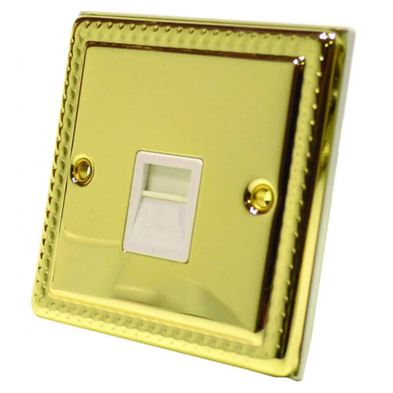 Georgian Triple Switch -White Switch - Pack of 5