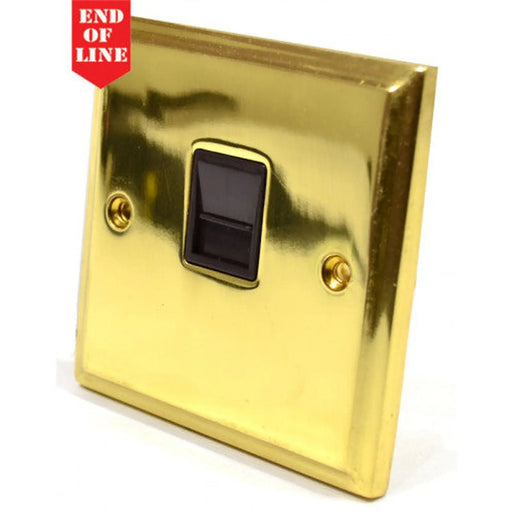 Victorian Brass Master Telephone Socket - Pack of 5