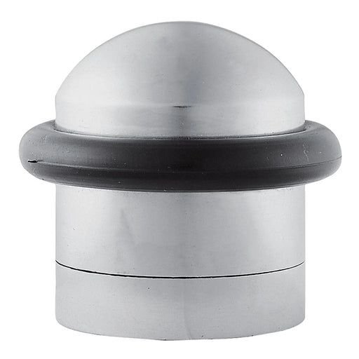 Floor Mounted Doorstop - Satin Chrome 32MM