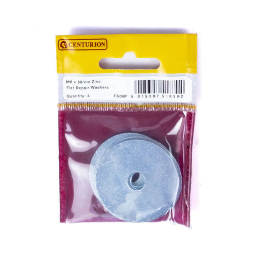 M8 x 38mm ZP Flat Repair Washers (4pk) - Pack of 5
