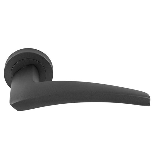 Dune Lever On Concealed Fix Round Rose Ant (Anthracite) - Anthracite