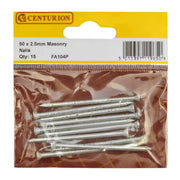 50mm Masonry Nails  (Pack of 15) - Pack of 5