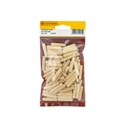 M6 x 30mm Fluted Wooden Dowels  (Pack of 100) - Pack of 5