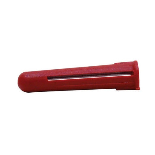 Screw Size 6-8 Drill 6mm Red 'Redi' Plugs (box of 100) - Min Order 6