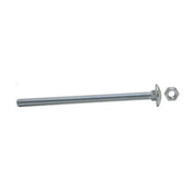 M6 x 75mm ZP Small Carriage Bolts & Nuts  (200)