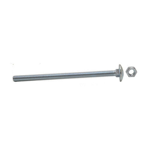 M6 x 75mm ZP Small Carriage Bolts & Nuts  (200)