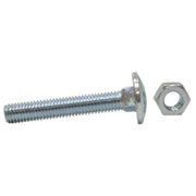 M8 x 50mm ZP Small Carriage Bolts & Nuts  (200)