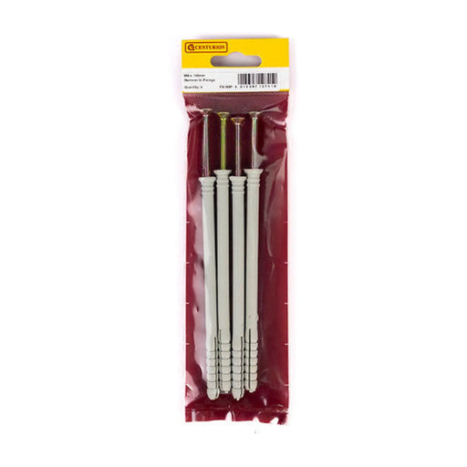 M8 x 140mm Hammer In Frame Fixings  (Pack of 4) - Pack of 5