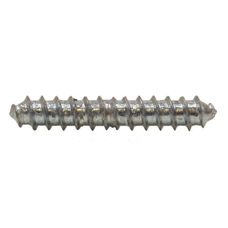 Wood Dowel Screws - 1" x 8 - Zinc Plated - (100)