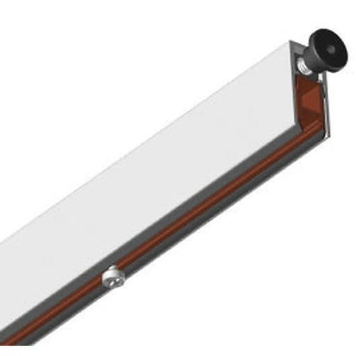 930Mm Mortice Drop Down Seal 37Db - Satin Anodised Aluminium