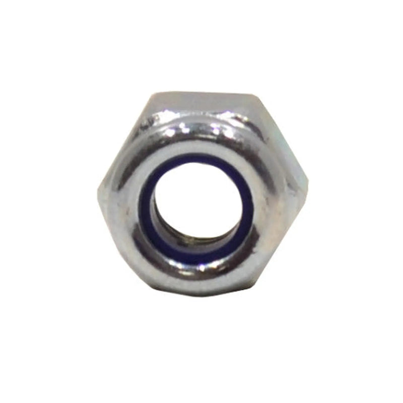 M4 ZP Nylon Locking Nuts  (500)