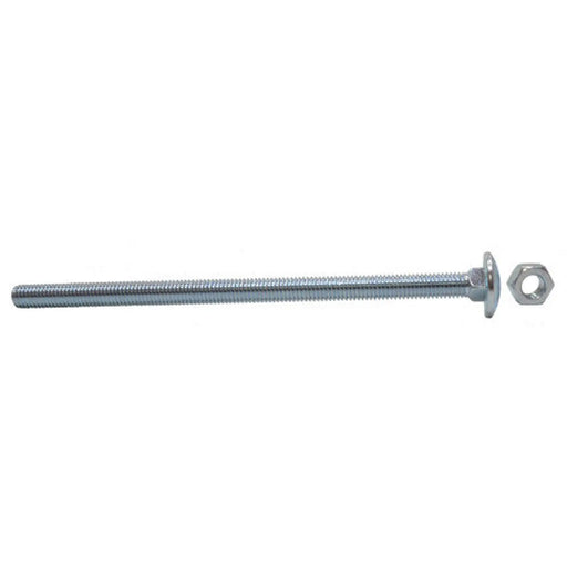 M6 x 150mm ZP Small Carriage Bolts & Nuts   (100)