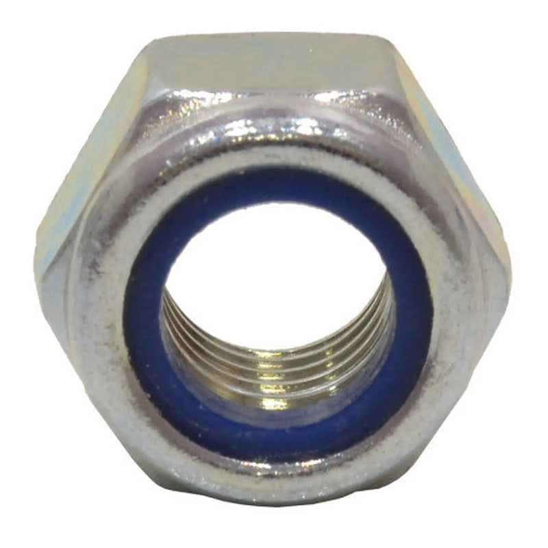 M12 ZP Nylon Locking Nuts   (100)
