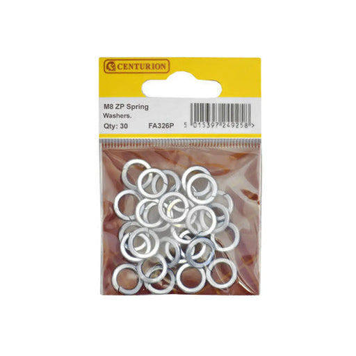 M8 ZP Spring Washer (Pack of 30) - Pack of 5