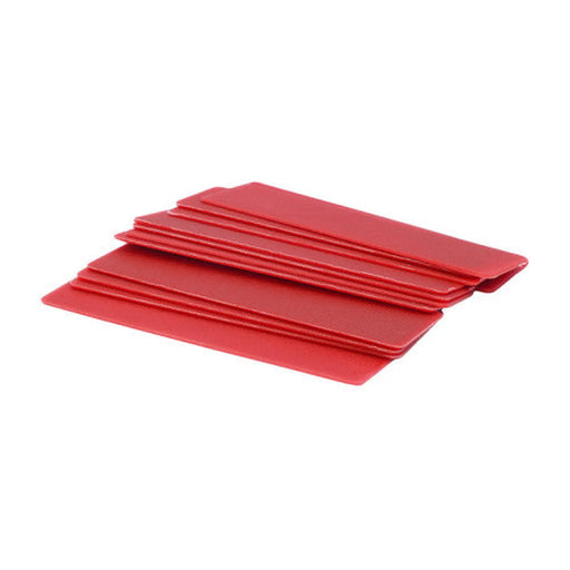 6mm x 28mm x 100mm Red Flat Packers  (1000)