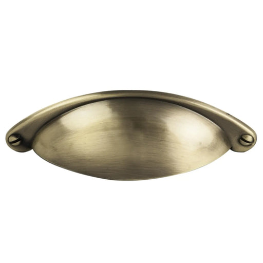 Traditional Cup Handle 64Mm C/C - Antique Burnished Brass 64 ( 104 )