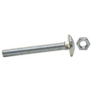 M6 x 40mm ZP Small Carriage Bolts & Nuts  (200)
