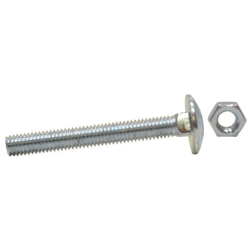 M6 x 40mm ZP Small Carriage Bolts & Nuts  (200)