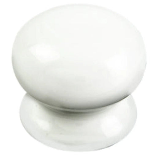 Porcelain Knob 35Mm - White Porcelain 31 ( 37 )