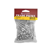 M6 x 80mm ZP Roofing Bolts (Pack of 2) - Pack of 5