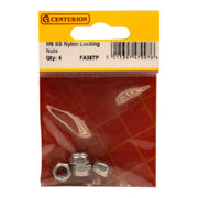 M6 SS Nylon Locking Nuts (Pack of 6) - Pack of 5