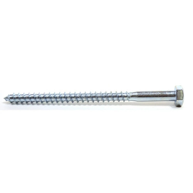 M8 x 120mm ZP Coach Screws - Pack of 50