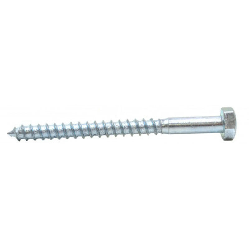 M6 x 80mm ZP Coach Screws  (100)