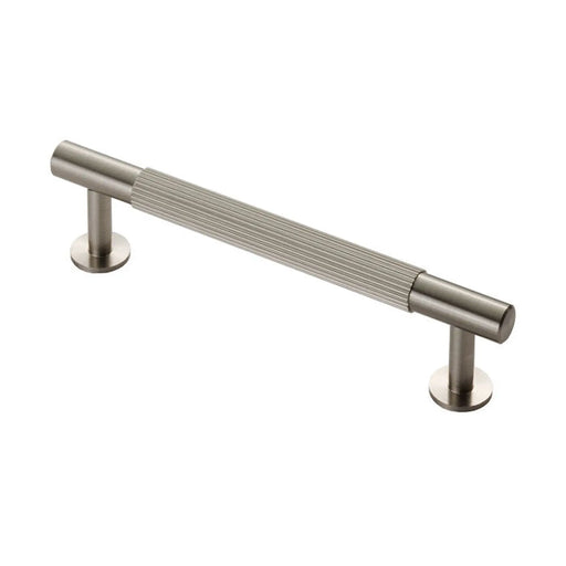 Lines Cabinet Pull Handle 128Mm C/C - Satin Nickel