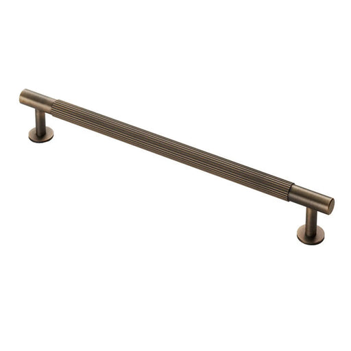 Lines Cabinet Pull Handle 224Mm C/C - Antique Brass