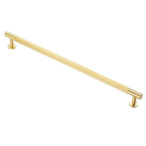 Lines Cabinet Pull Handle 320Mm C/C - Satin Brass