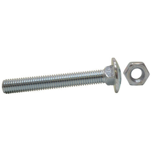 M12 x 75mm ZP Small Carriage Bolts & Nuts  (50)