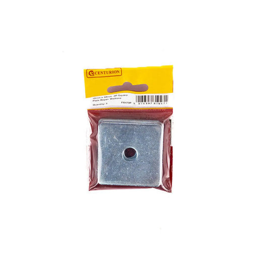 10mm x 50mm  ZP Square Plate Repair Washers (Packs of 4) - Pack of 5