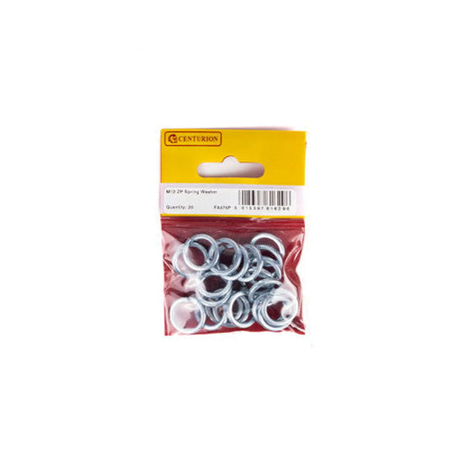 M12 ZP Spring Washer (Packs of 20) - Pack of 5