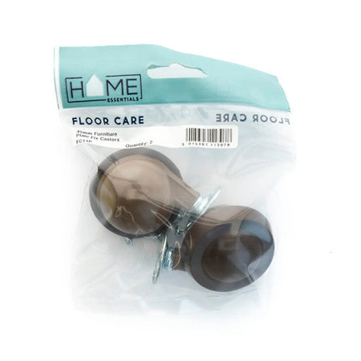 45mm Furniture Plate Fix Castors  (Pack of 2) - Pack of 5
