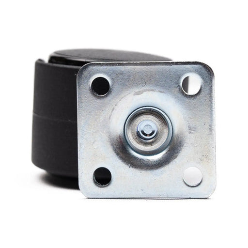 40mm Twin Wheel Plate Fix Castors - Pack of 5