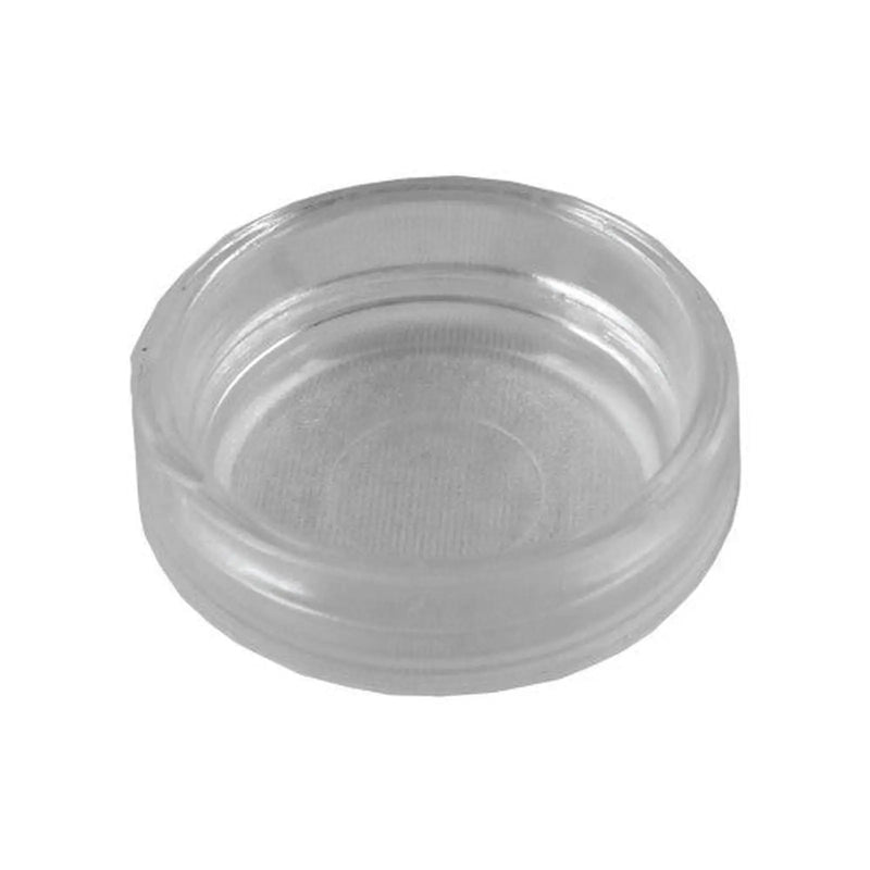45mm Clear Medium Castor Cups - Pack of 50