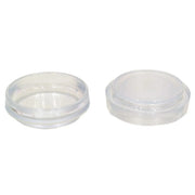 60mm Clear Castor Cups - Pack of 50