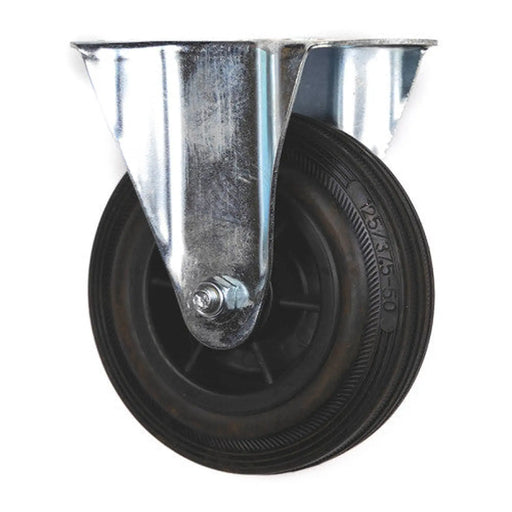 125mm Rubber Fixed Castor (9023125)