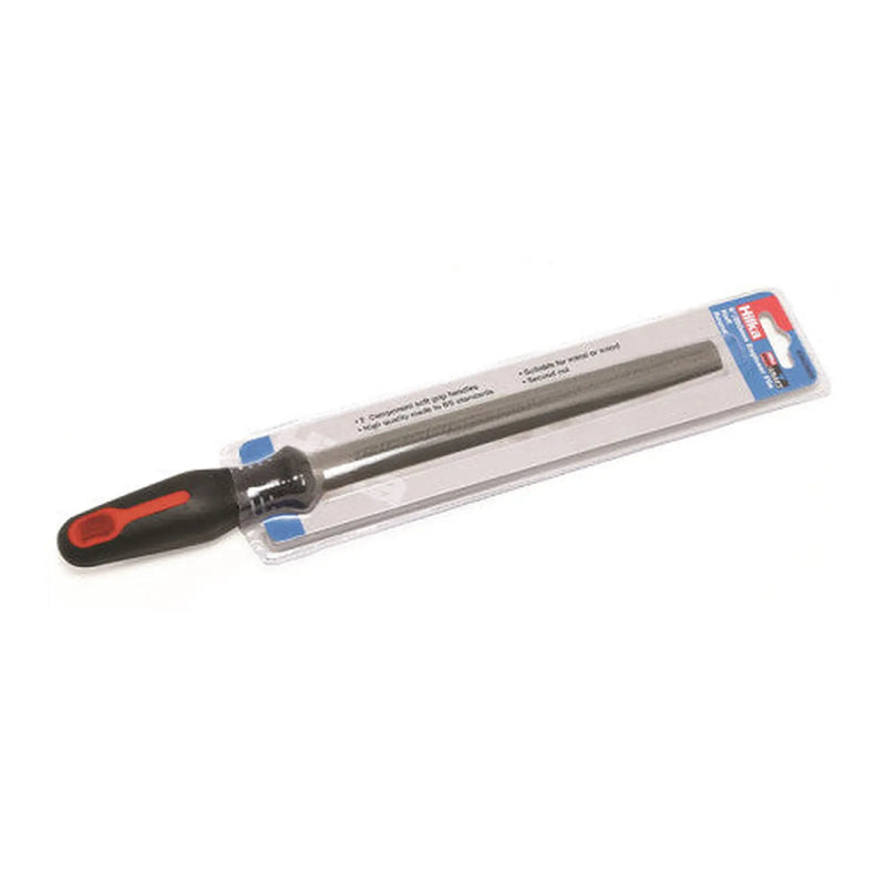 Half Round No 2 Smooth Cut File, 8" - Pack of 6