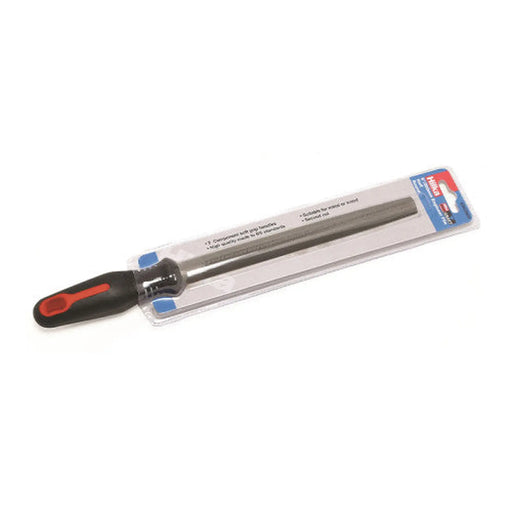 Half Round No 2 Smooth Cut File, 8" - Pack of 6