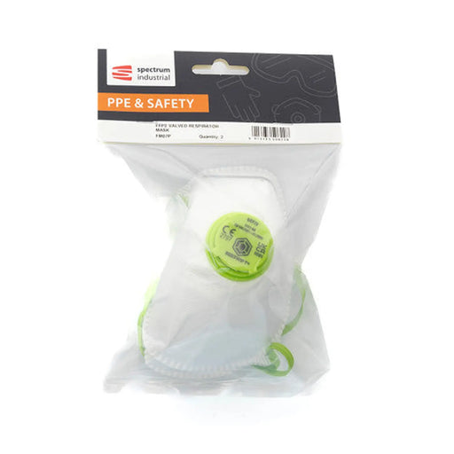 FFP2 Folding Valve Dust Mask - Pack of 2 - Min Order 4