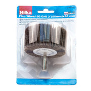Hilka Flap Wheel 60 Grit (80mm) x 40mm - Pack of 5