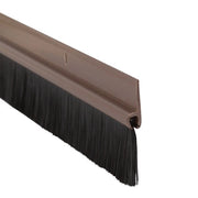 Warmseal Brush Threshold Strip, Brown, 914mm - Pack of 5