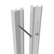 Warmseal Multi-fin Seal, Short Set, White, 5 x 914mm - Pack of 5