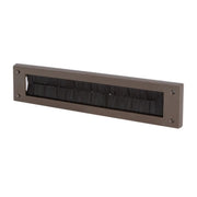 Warmseal Letterbox Draught Excluder, Brown, 43mm x 275mm Opening - Pack of 5