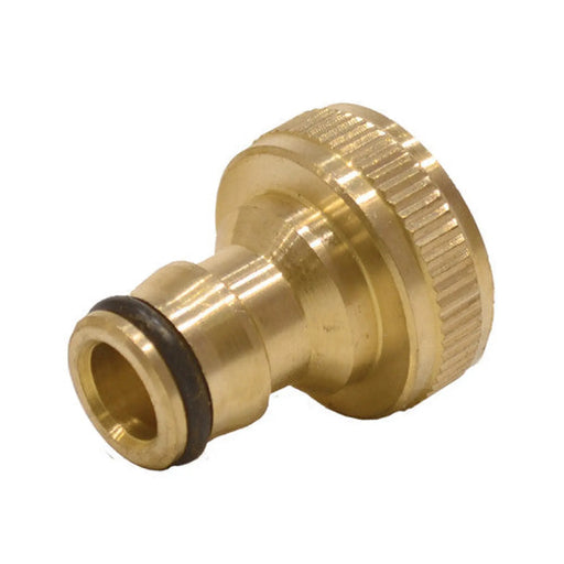 Brass Threaded Tap Connector, 1/2" - 3/4" BSP - Pack of 5