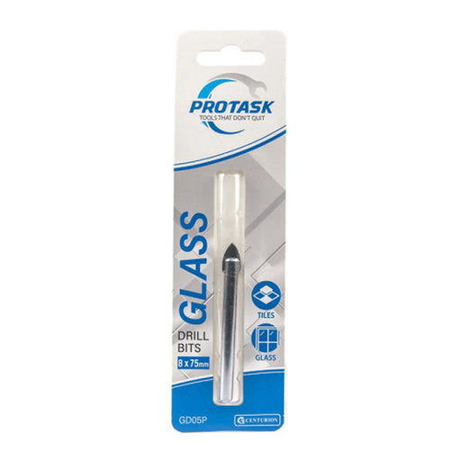 ProTask Tile & Glass Drill Bit 8mm x 75mm - Pack of 5